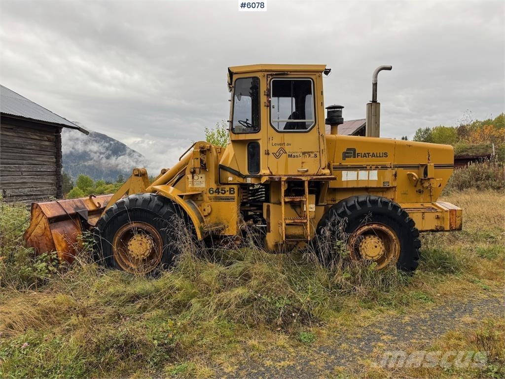 Fiat Allis 645-B Pale gommate