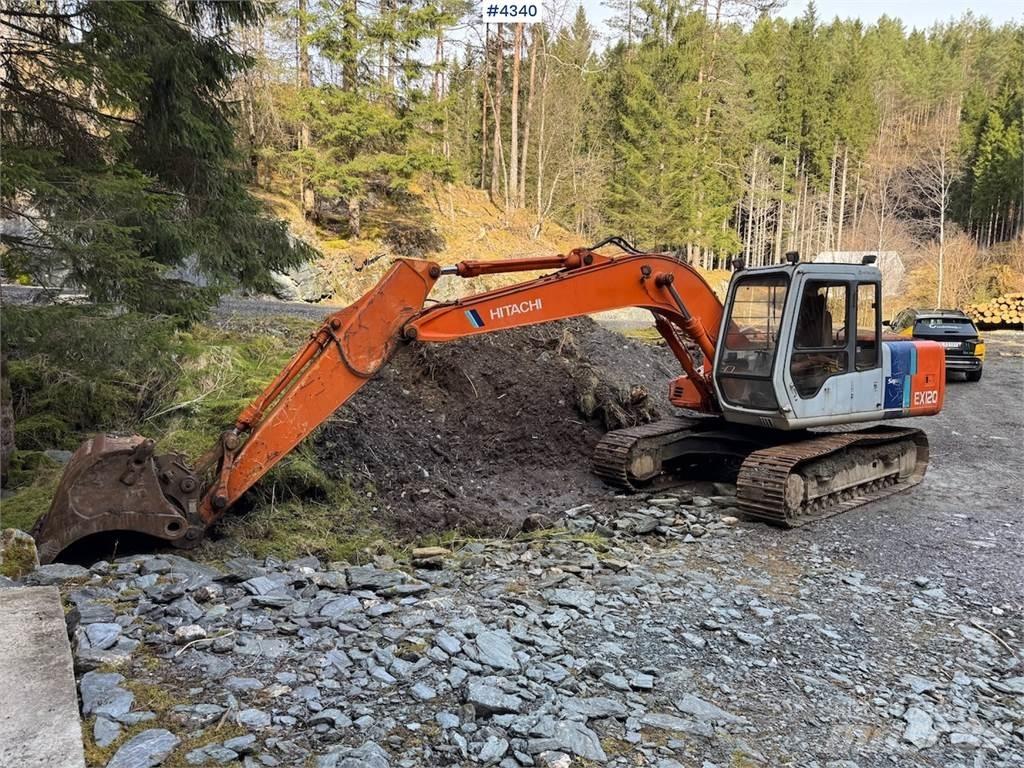 Hitachi EX120-2 Escavatori cingolati