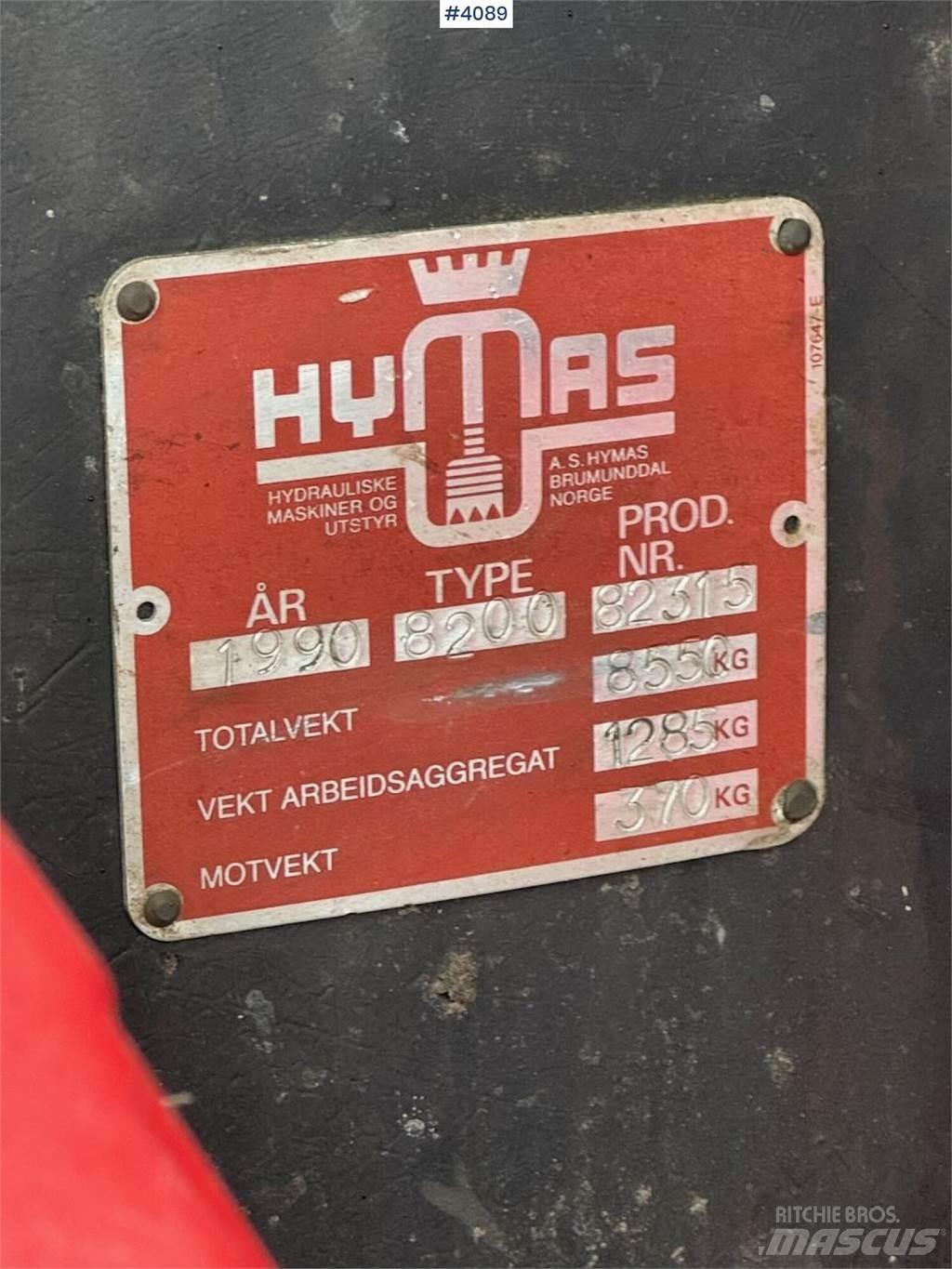 Hymas 8200 Escavatori cingolati