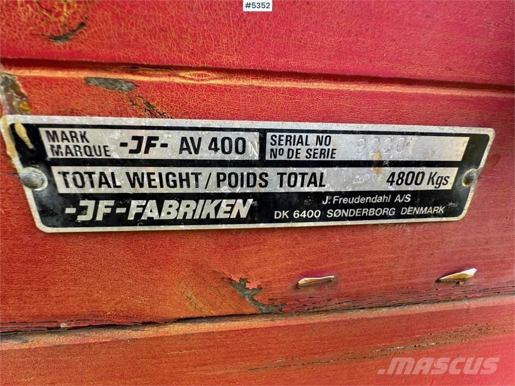 JF AV400N Altri macchinari per raccolta