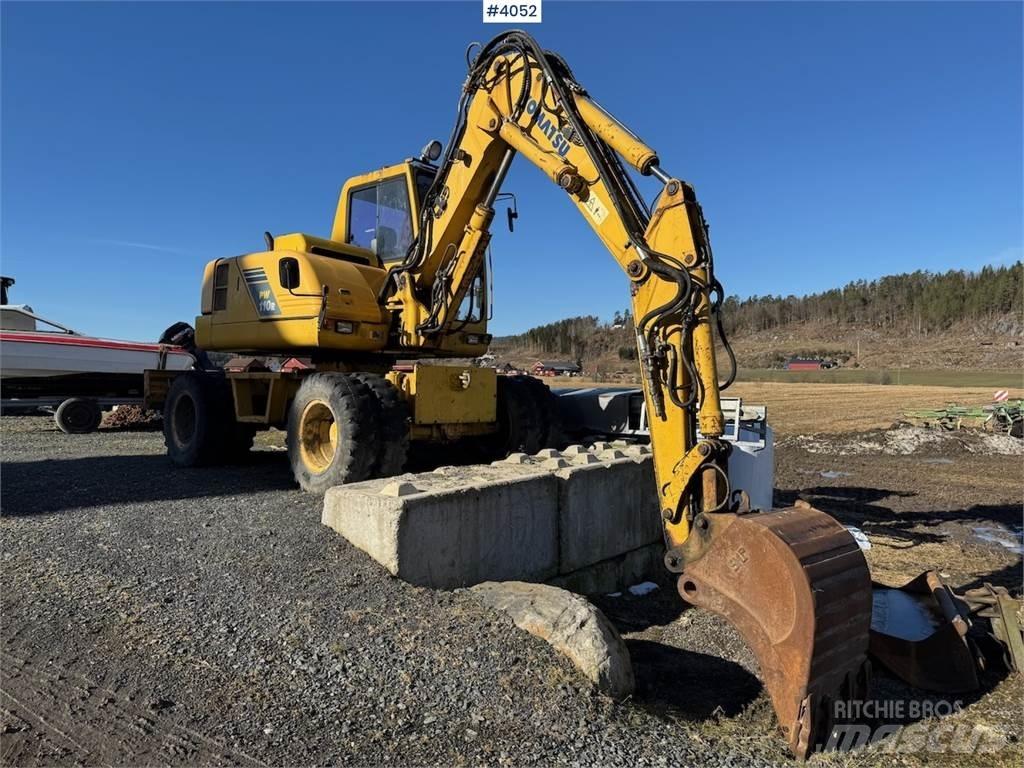 Komatsu PW 110R Escavatori cingolati