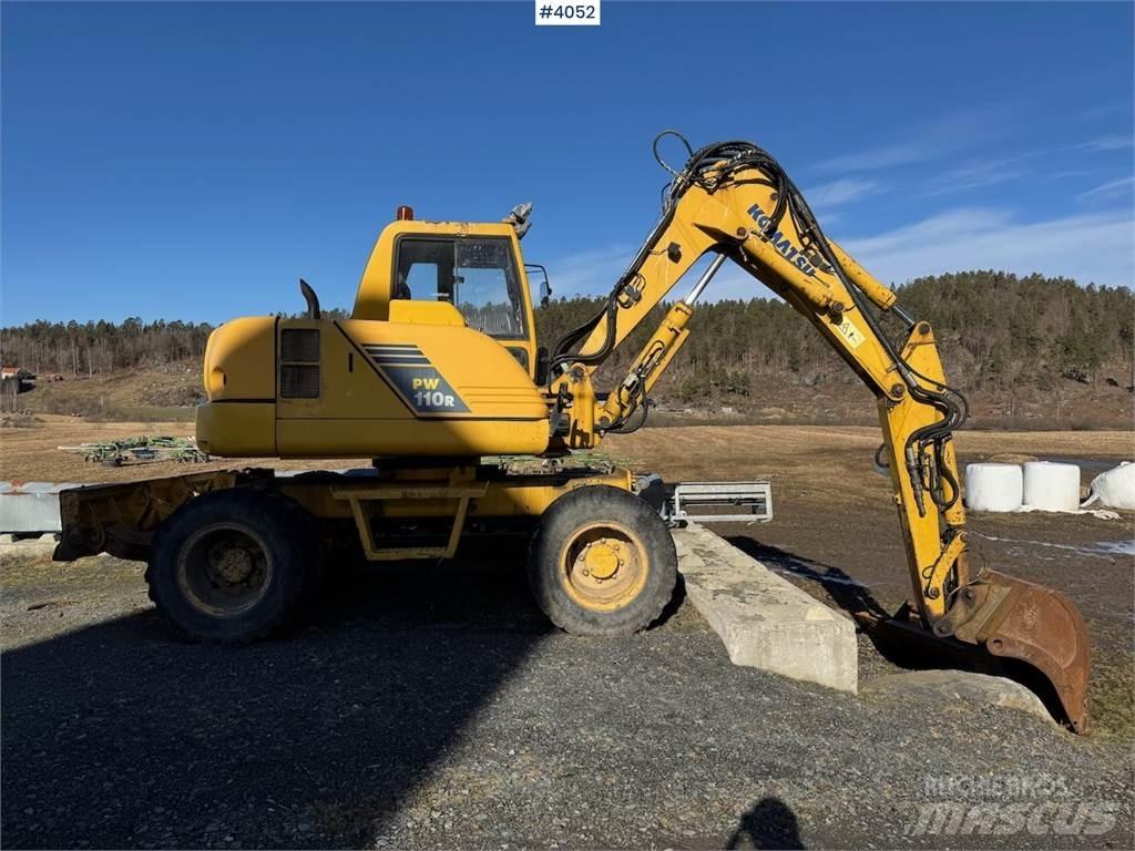 Komatsu PW 110R Escavatori cingolati