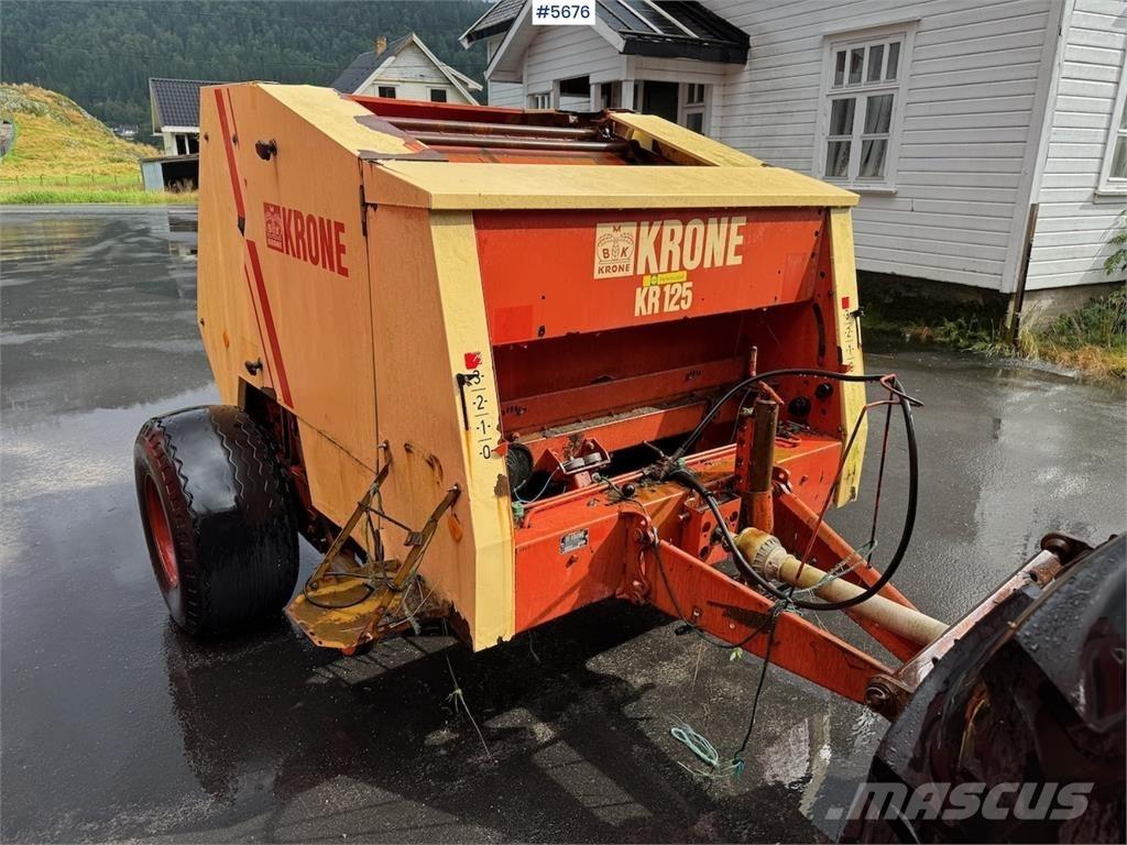 Krone KR 125 Altri macchinari per raccolta