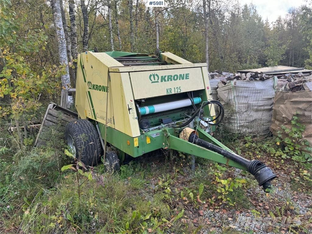 Krone KR 125 Altri macchinari per raccolta