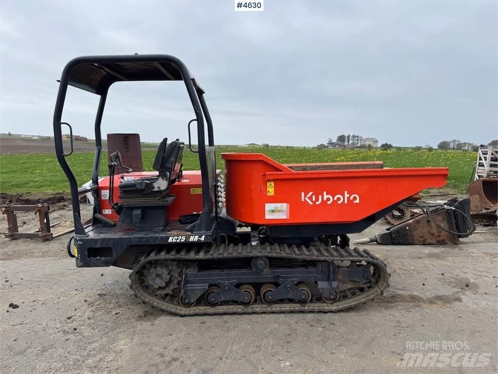Kubota KC250HR-4 Mini dumper