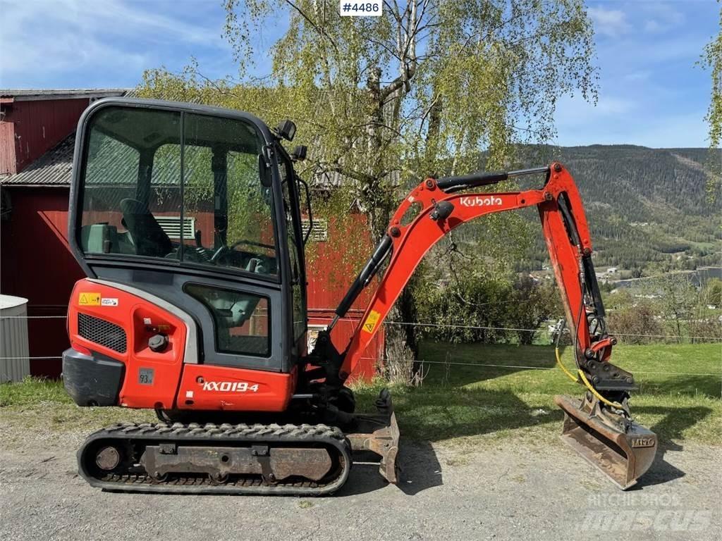 Kubota KX019 Escavatori cingolati