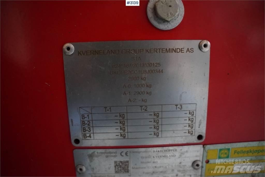 Kverneland 863 Altri macchinari per falciare e trinciare