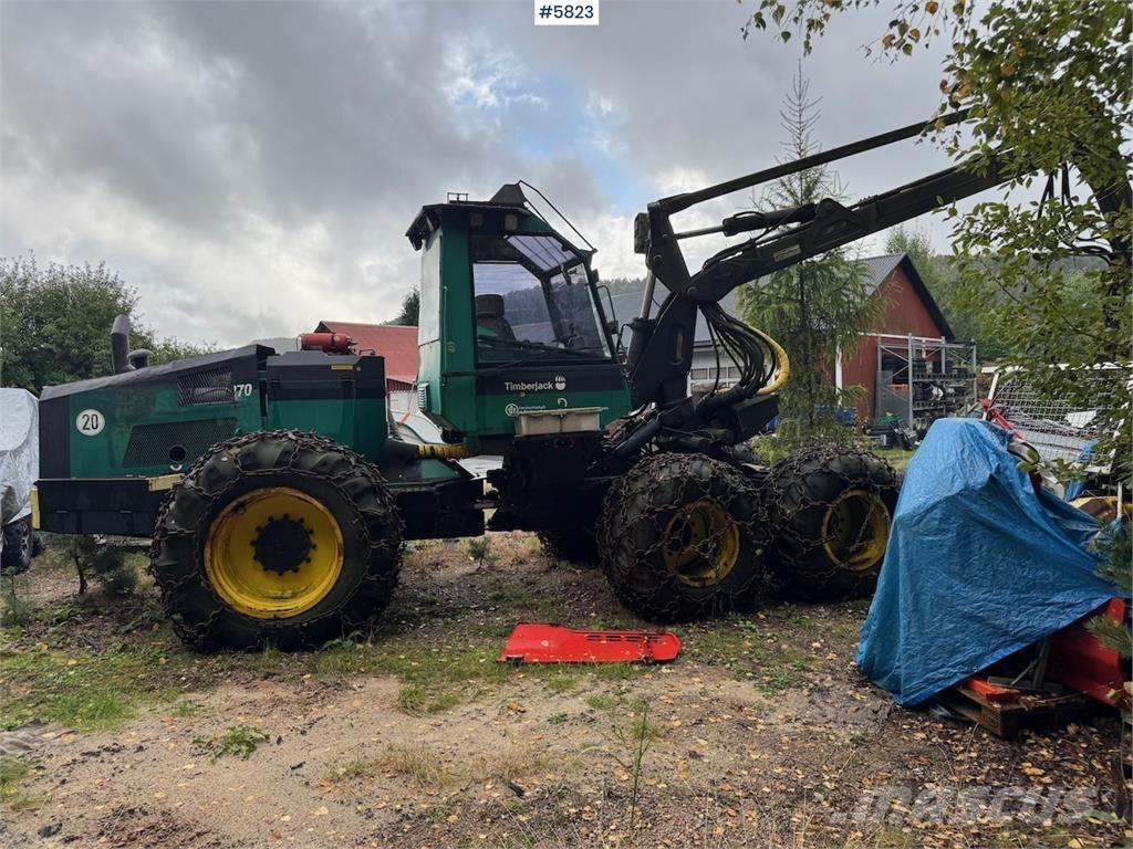 Timberjack 1270 Abbattitrici, Disboscatrici