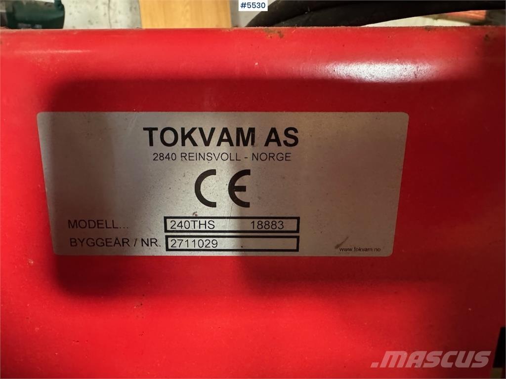 Tokvam 240 THS Lame spazzaneve e aratri