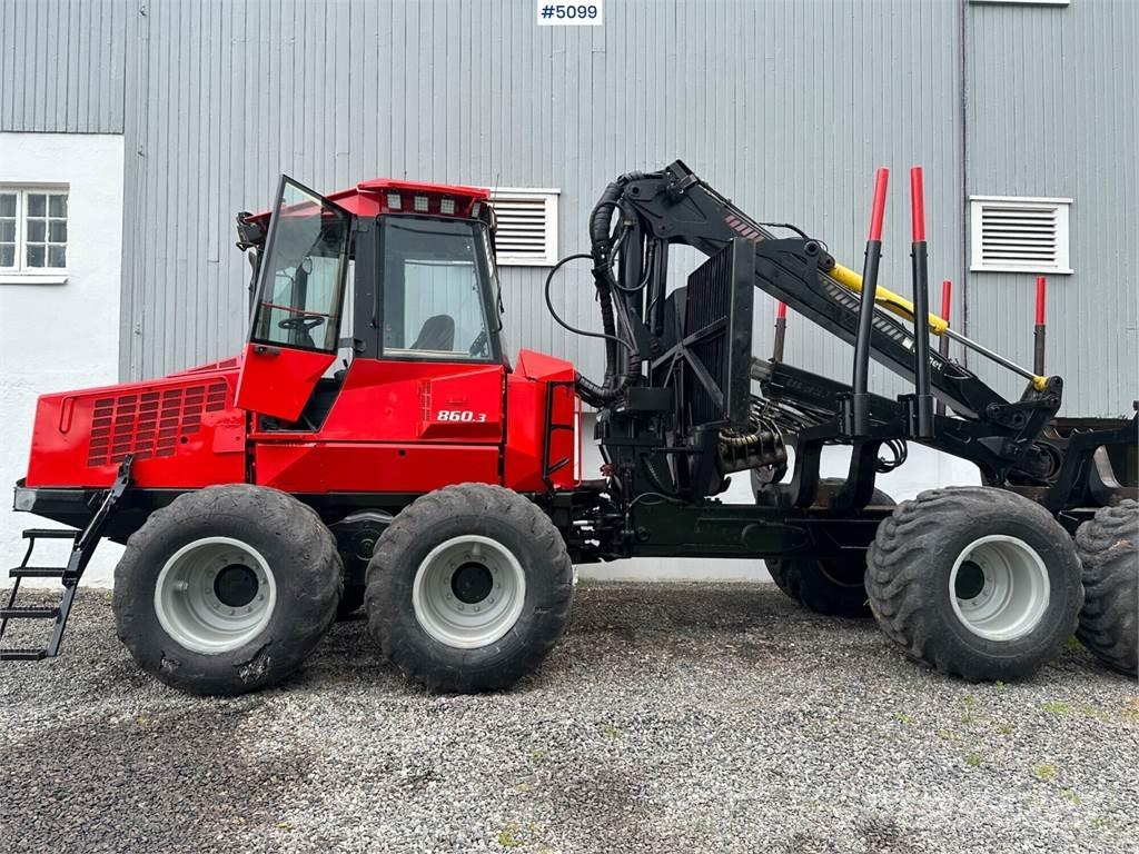 Valmet 860 lll Gru per esbosco