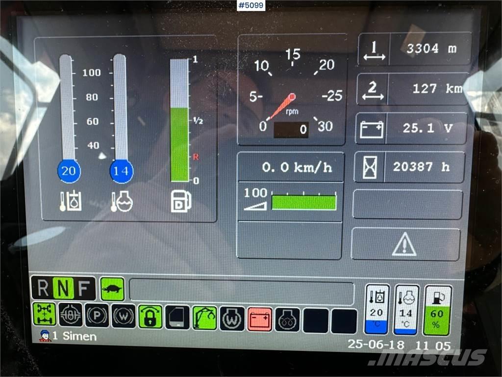 Valmet 860 lll Gru per esbosco