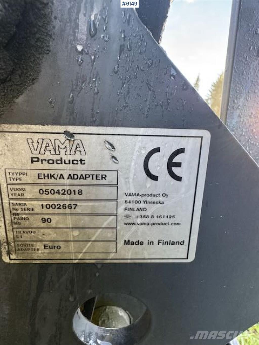 Vama Frontkost Irroratrici trainate