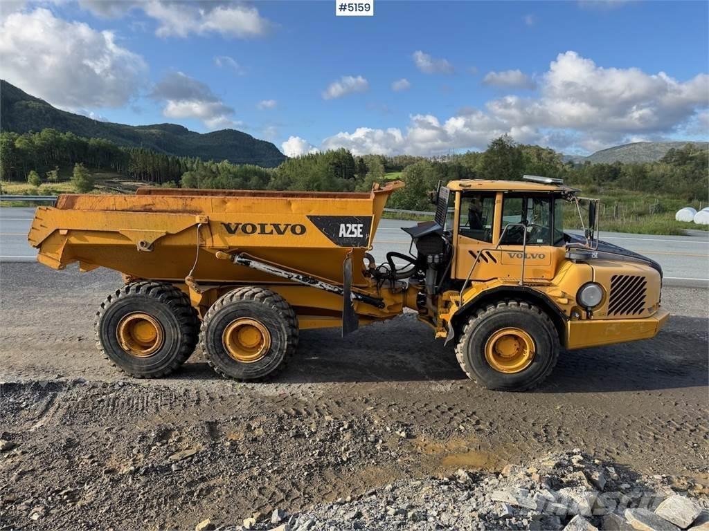 Volvo A25E 6x6 Mini dumper