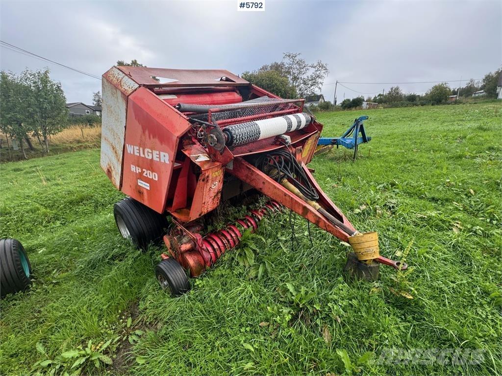 Welger RP 200 Altri macchinari per raccolta