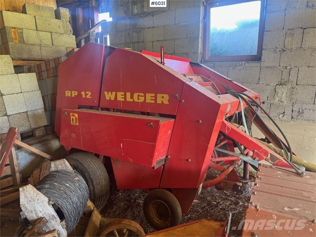 Welger RP12 Altri macchinari per raccolta