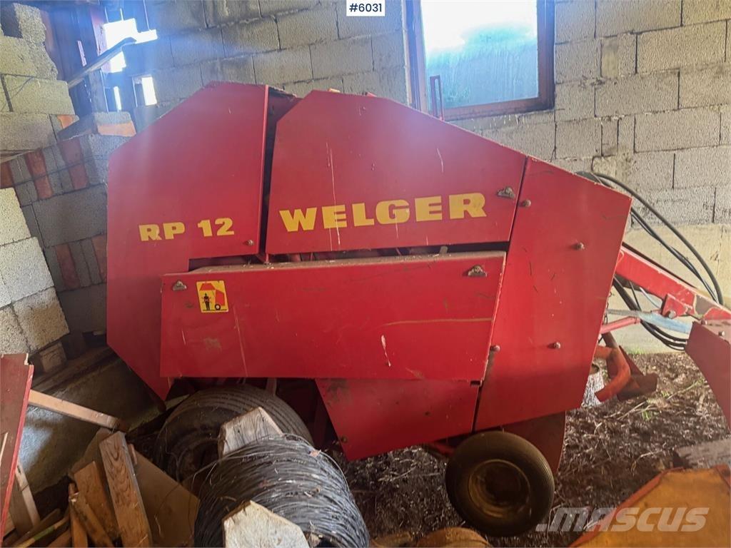 Welger RP12 Altri macchinari per raccolta