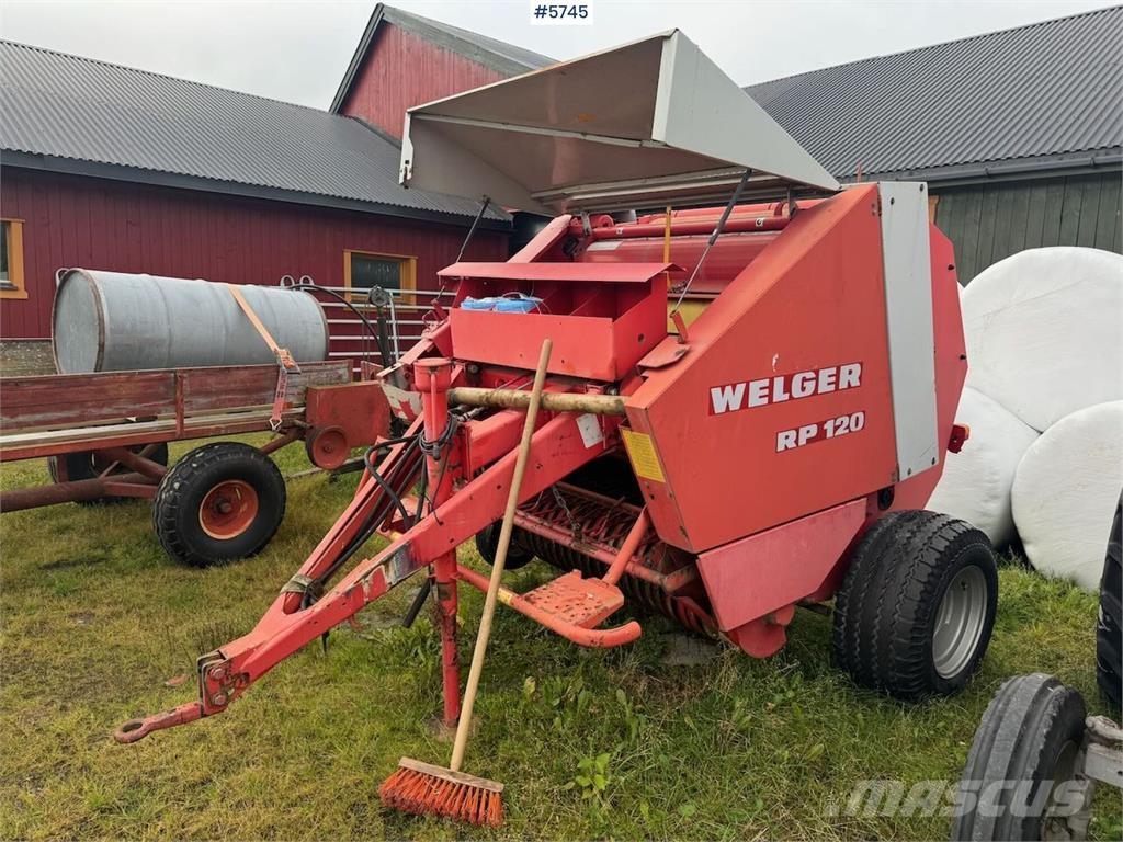 Welger RP120 Altri macchinari per raccolta