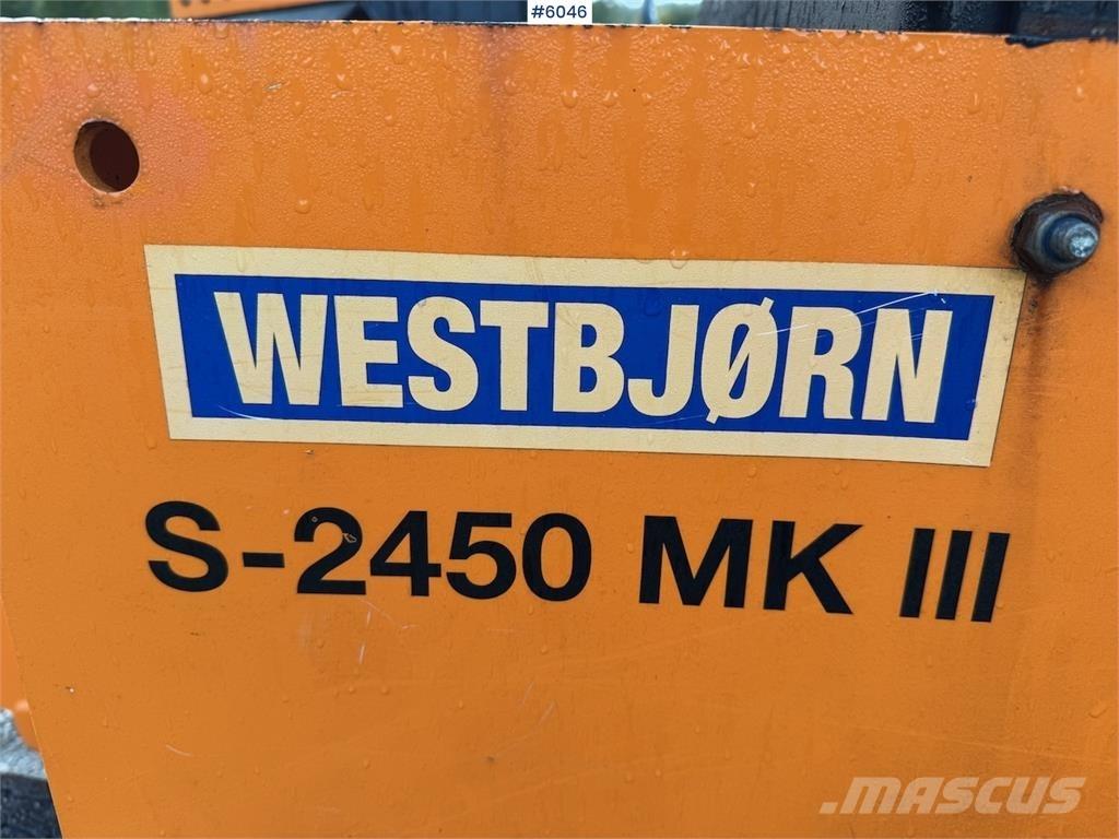  Westbjörn S2450 Lame spazzaneve e aratri