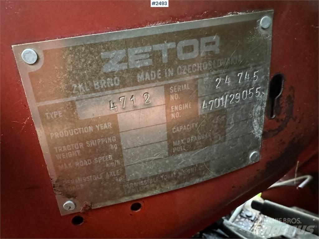 Zetor 4712 Trattori