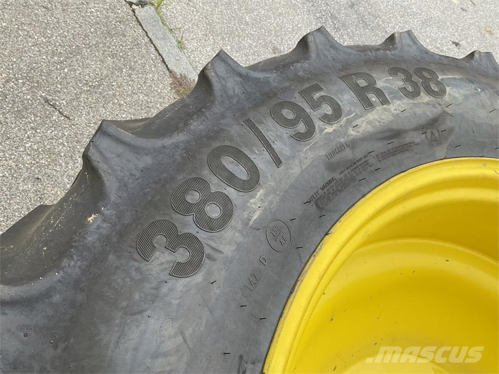  380/95 R 38 Pneumatici, ruote e cerchioni