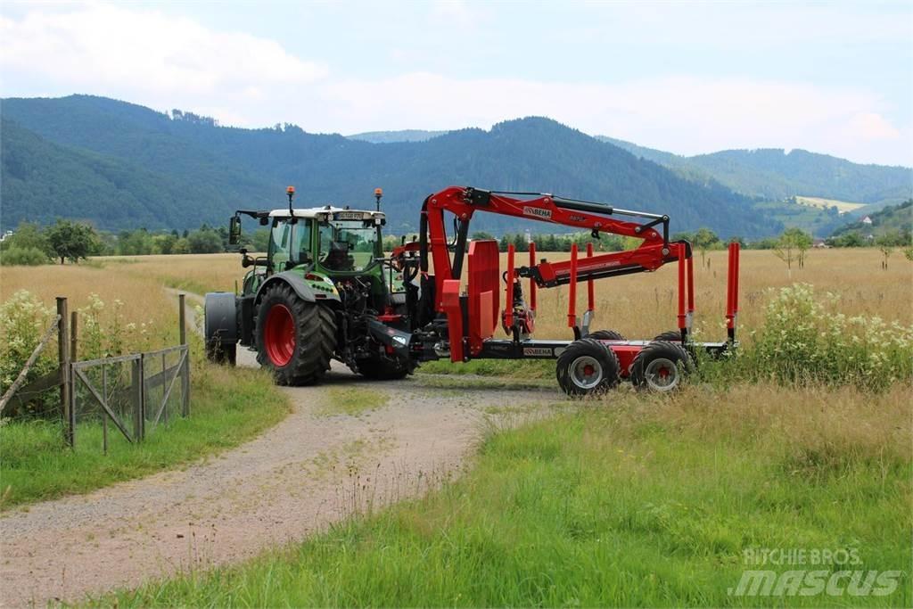 Beha V1200 mit 8870 Rimorchi forestali