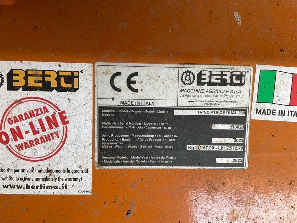 Berti Dual 280 Falciatrici/cimatrici per pascoli