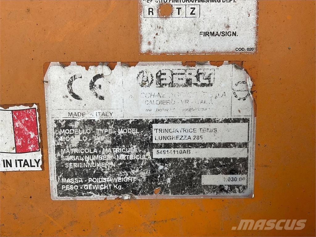 Berti Dual 285 Falciatrici/cimatrici per pascoli