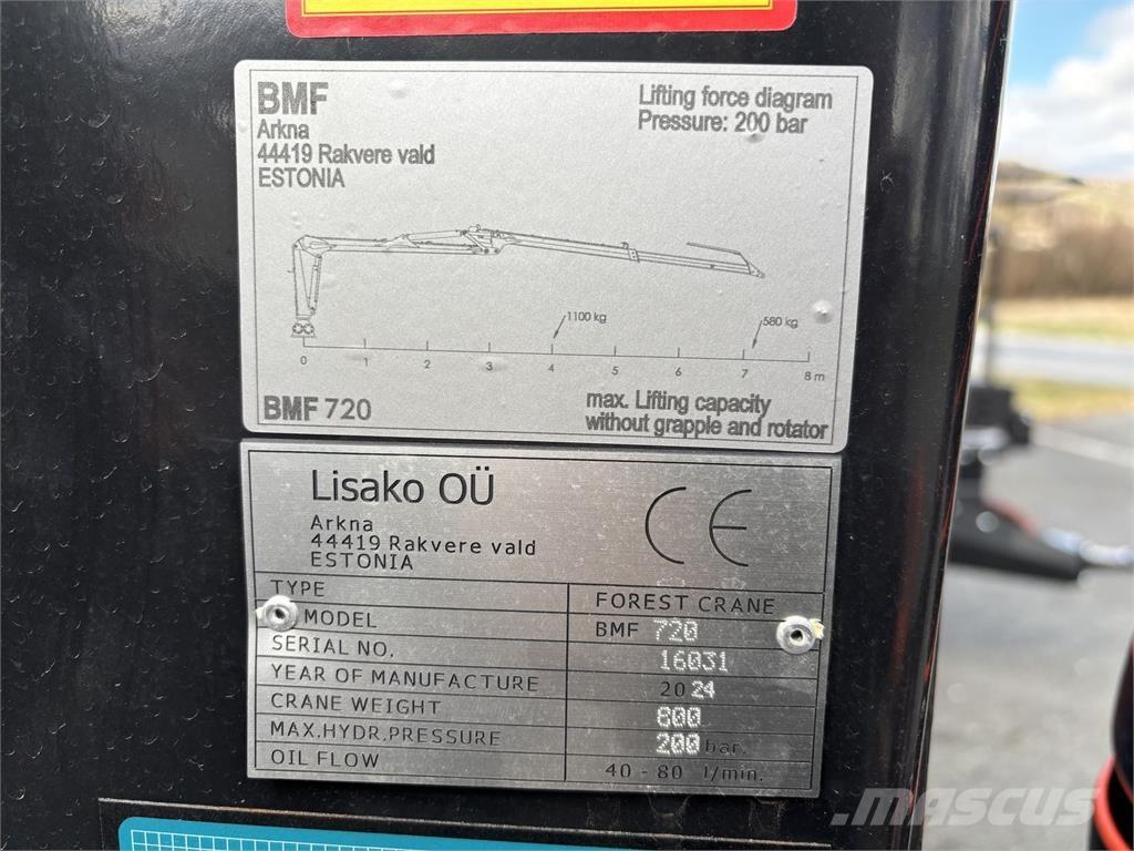 BMF 10T2+720 Rimorchi forestali