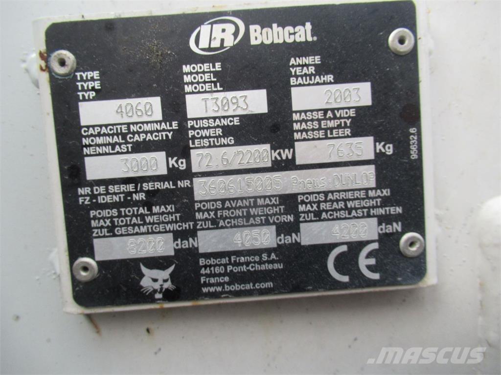 Bobcat 3093 Pale frontali e scavatori