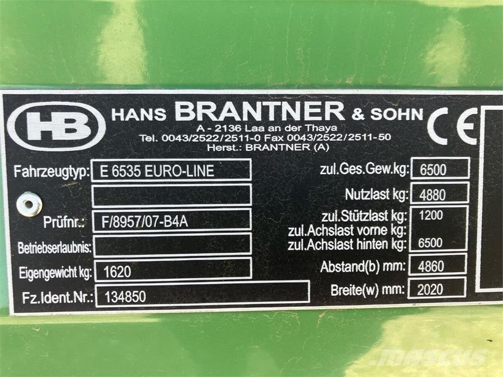  E 6535 Euro-Line Altri rimorchi