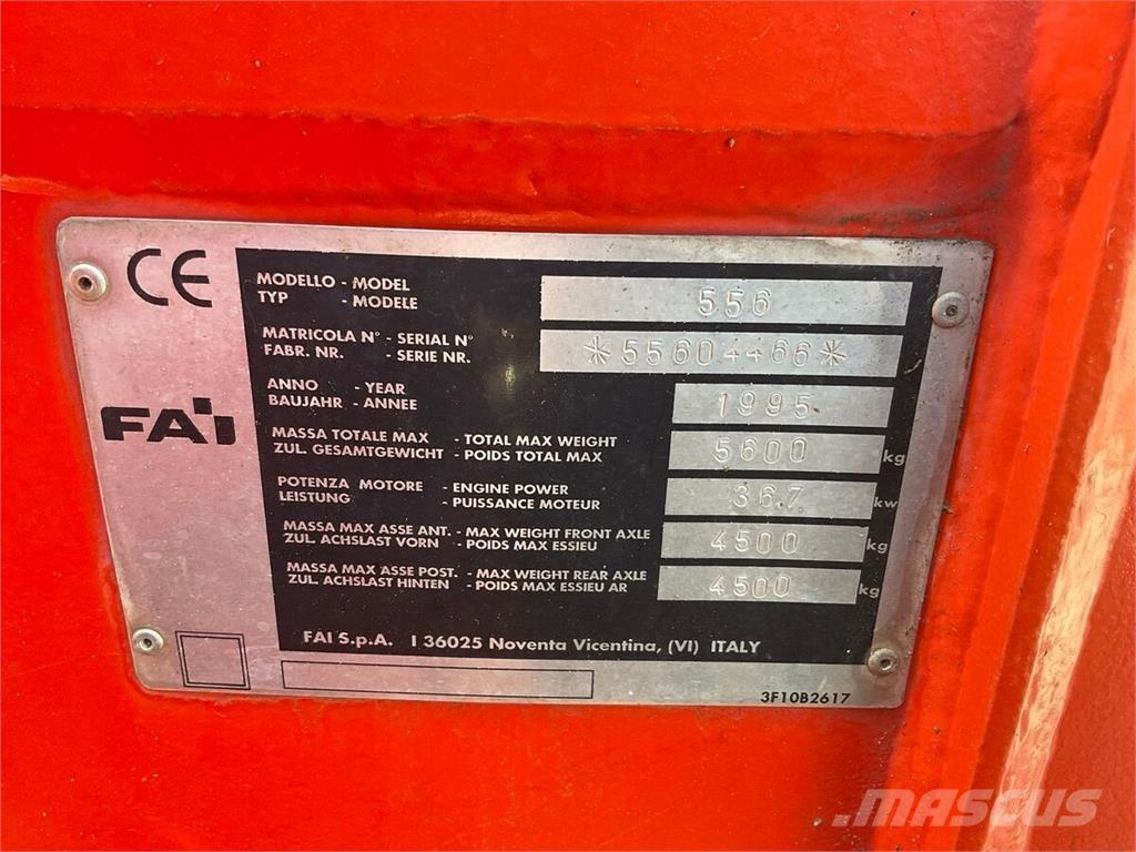 Fai 556 Pale frontali e scavatori