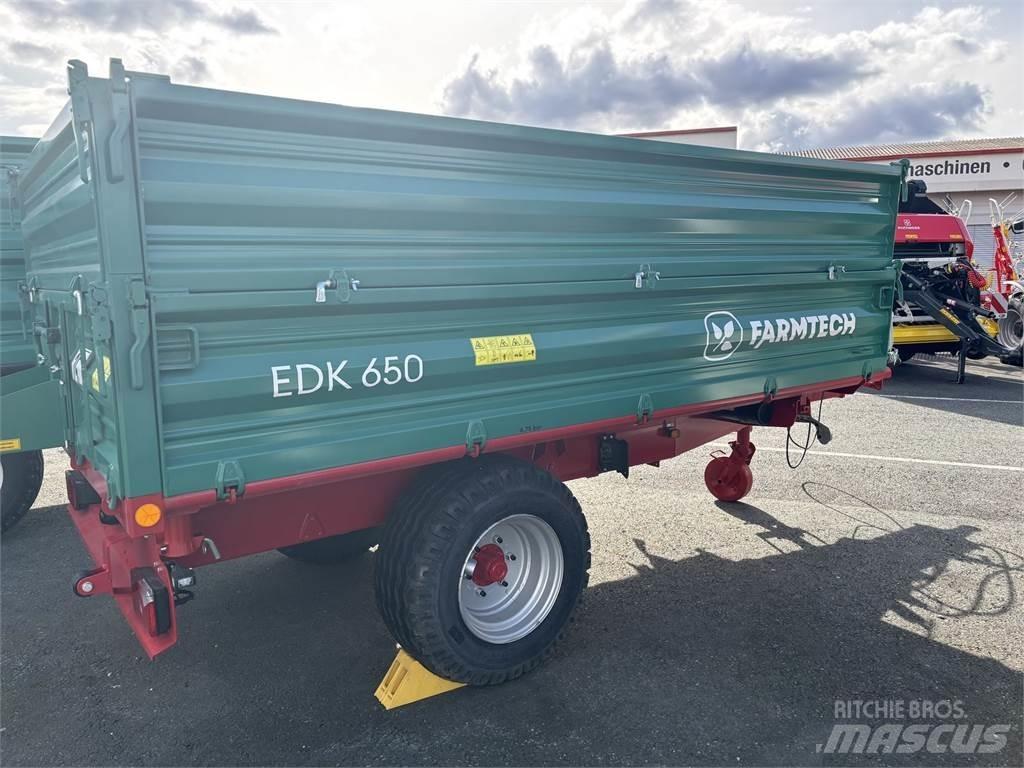 Farmtech EDK 650HD Rimorchi ribaltabili