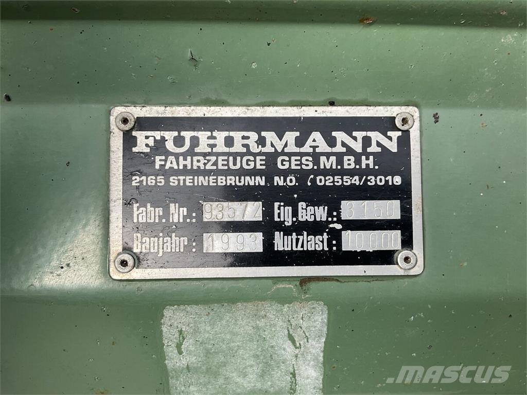 Fuhrmann FF 10.000 Rimorchi ribaltabili