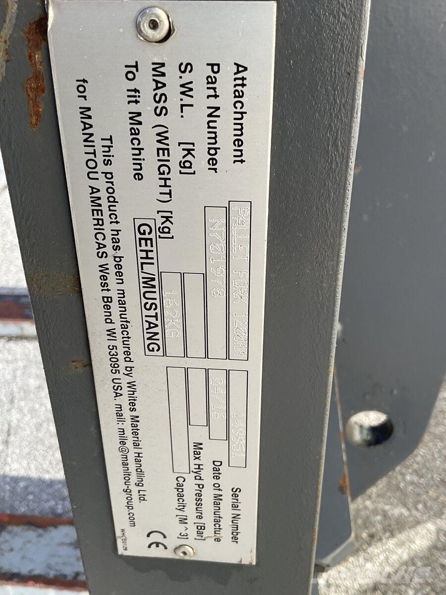 Gehl Palettengabel Sollevatori telescopici