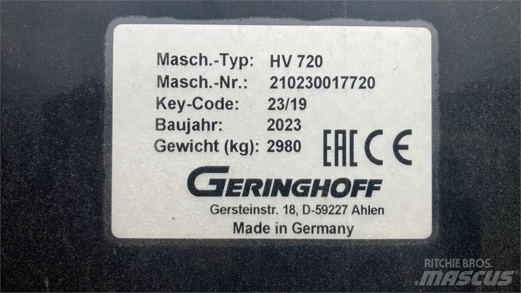 Geringhoff HV 720 Accessori per mietitrebbiatrici