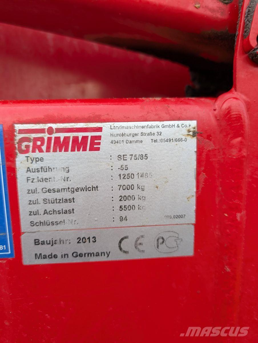 Grimme SE 75 - 55 Agricoltura - Altro