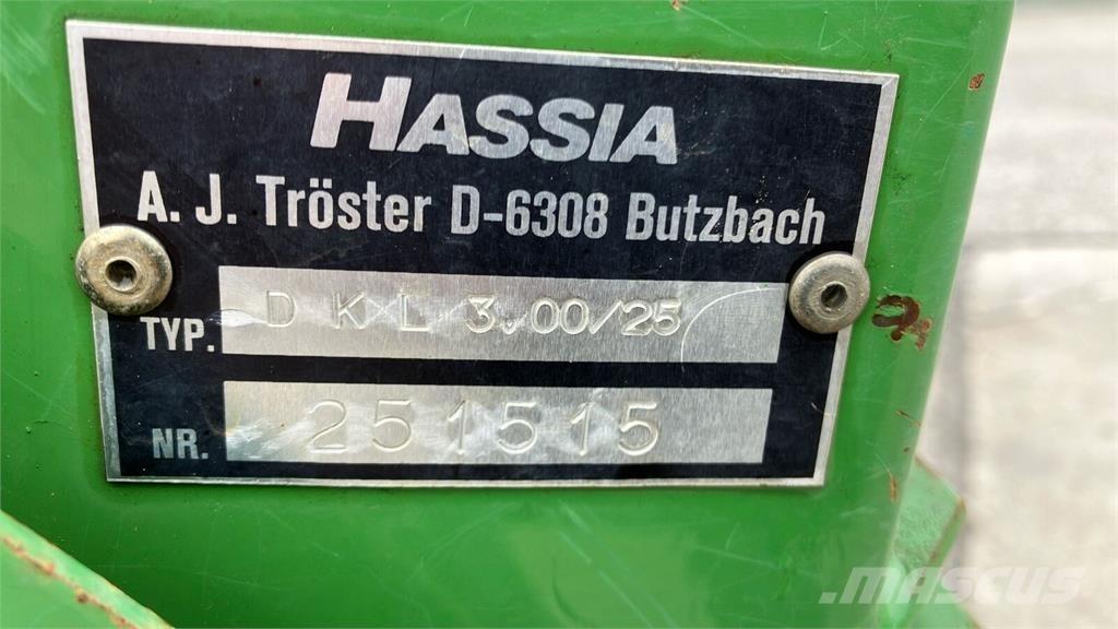 Hassia DKL 3.00/25 Perforatrici