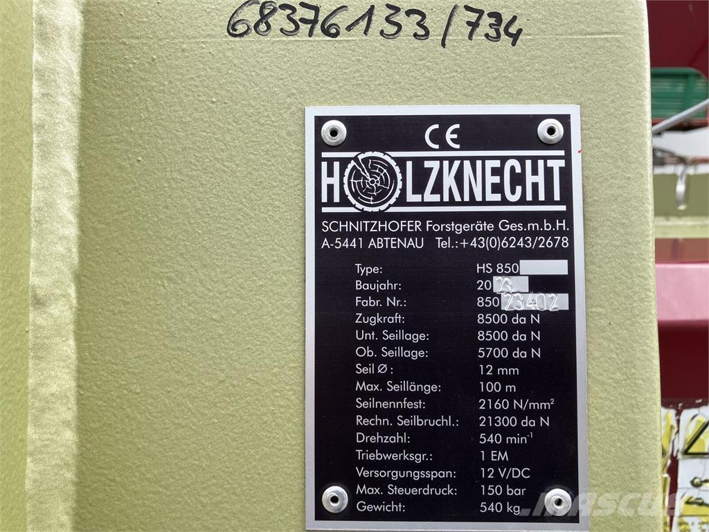  HOLZKNECHT HS 850 Argani