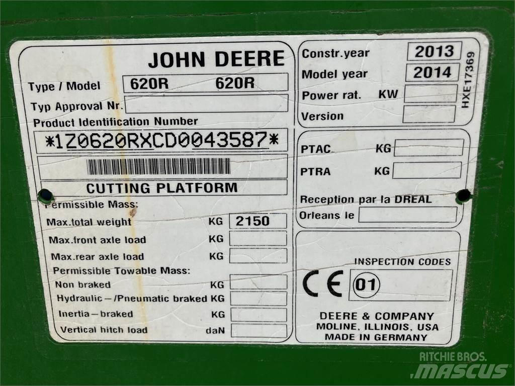John Deere 620R Accessori per mietitrebbiatrici
