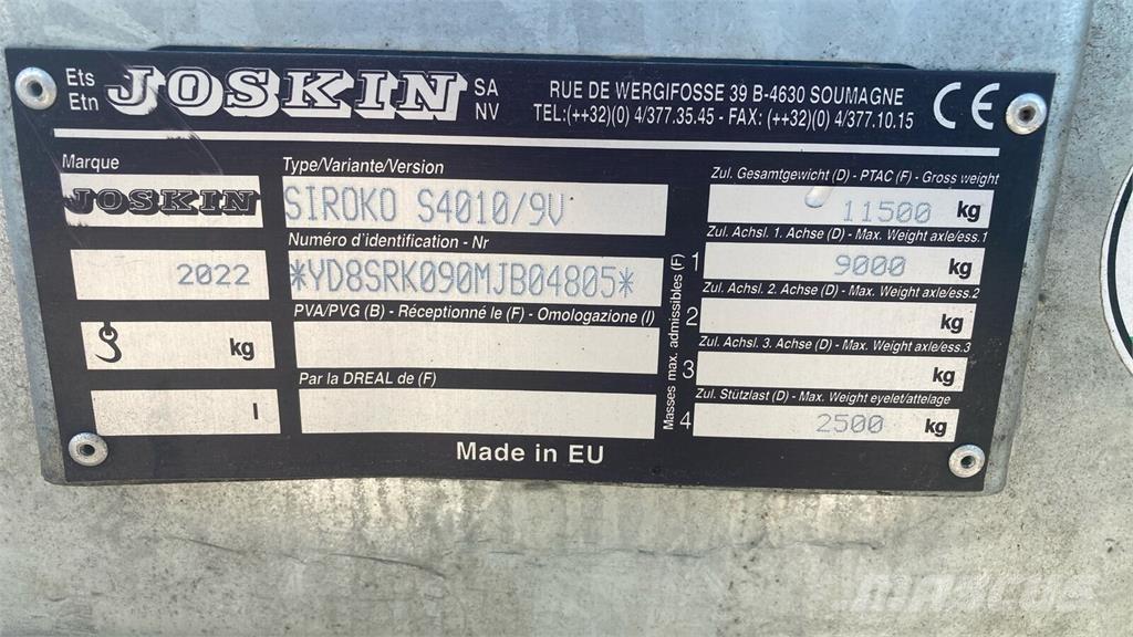 Joskin S4010/9V Spargiletame