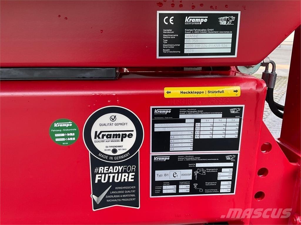 Krampe BigBody 750 Altri rimorchi