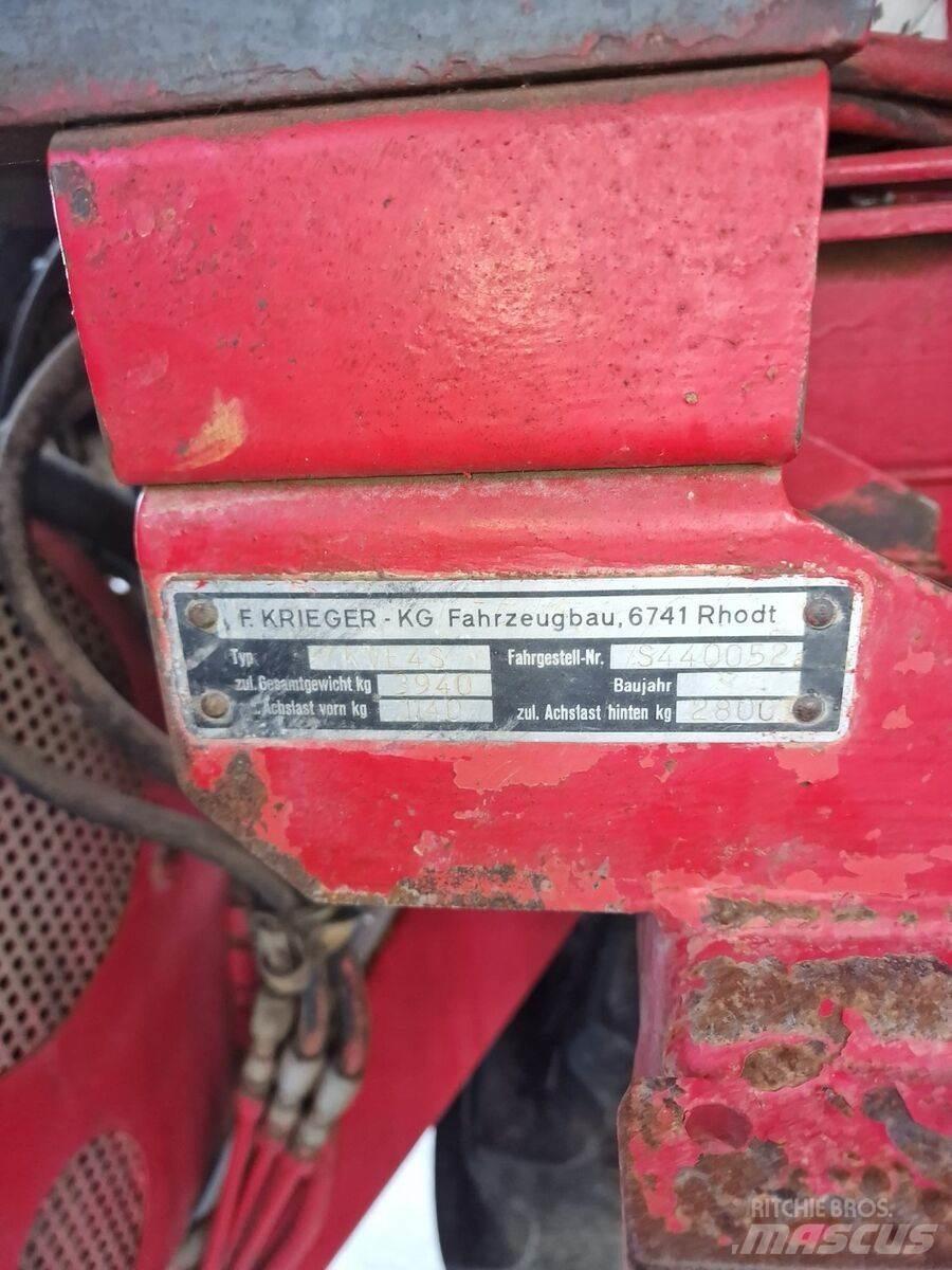  Krieger KVE 4S Vendemmiatrici