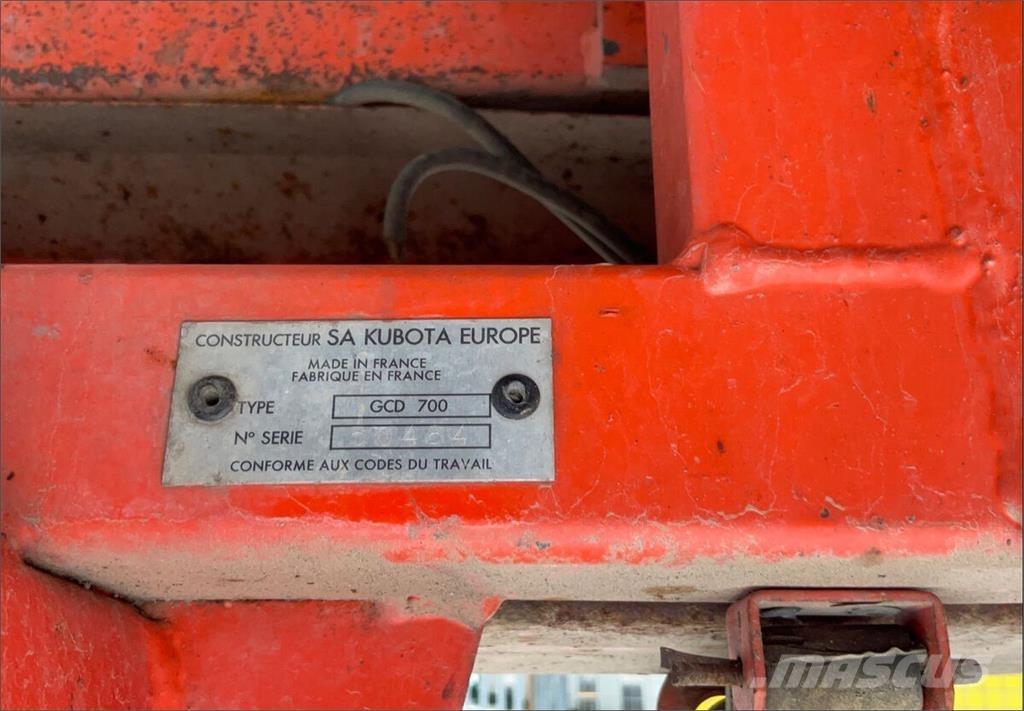 Kubota GCD 700 Manutenzione verde e strade – Altro