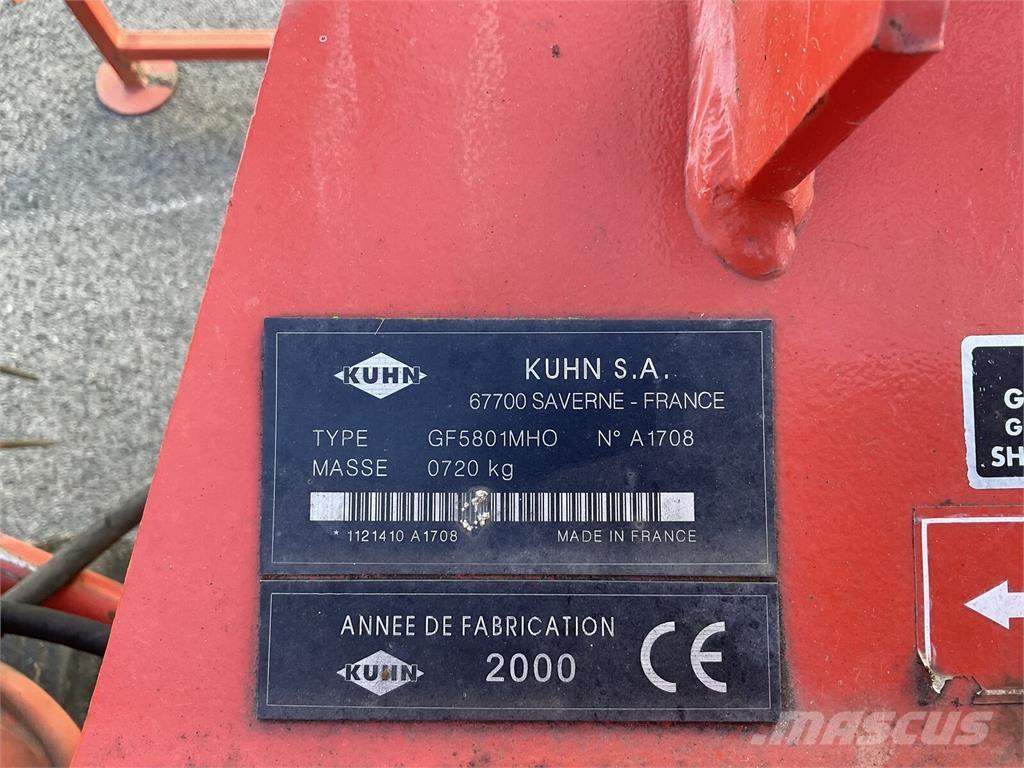 Kuhn GF 5801 MHO Ranghinatori