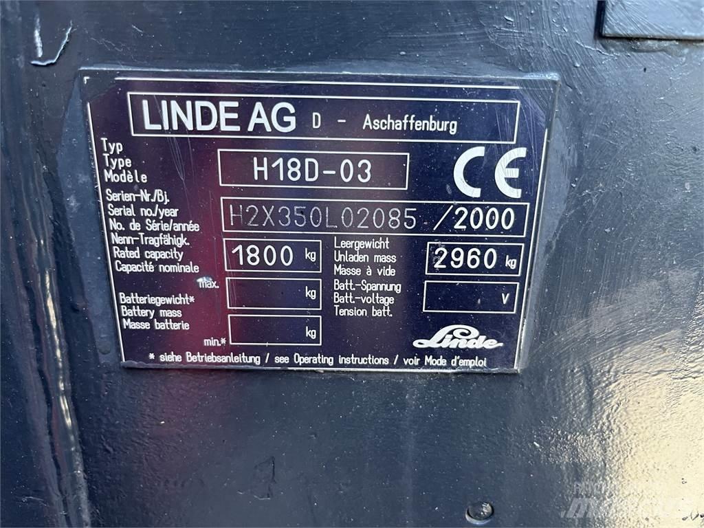 Linde H 18 D Carrelli elevatori-Altro