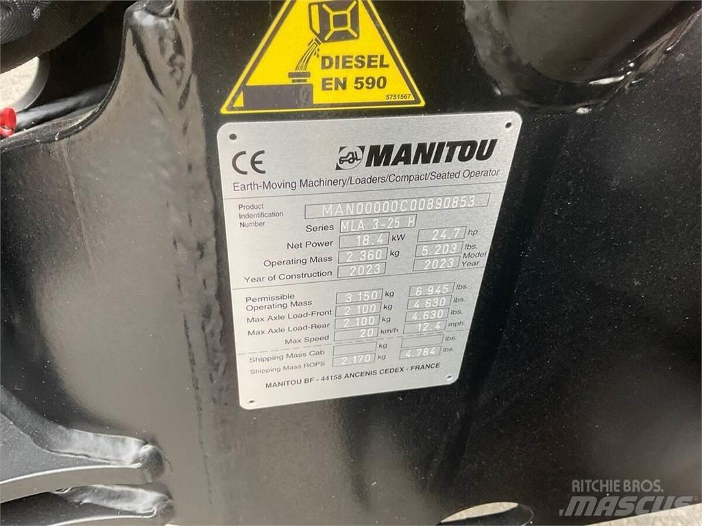 Manitou MLA 3-25 H Pale frontali e scavatori