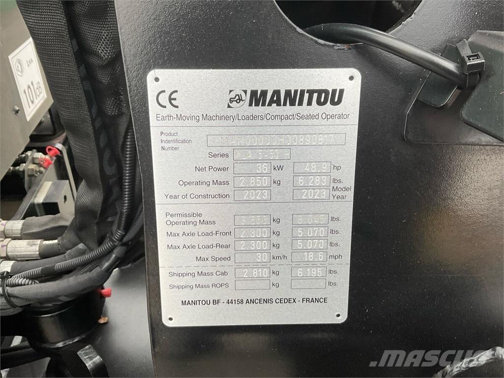 Manitou MLA 5-50 H Pale frontali e scavatori