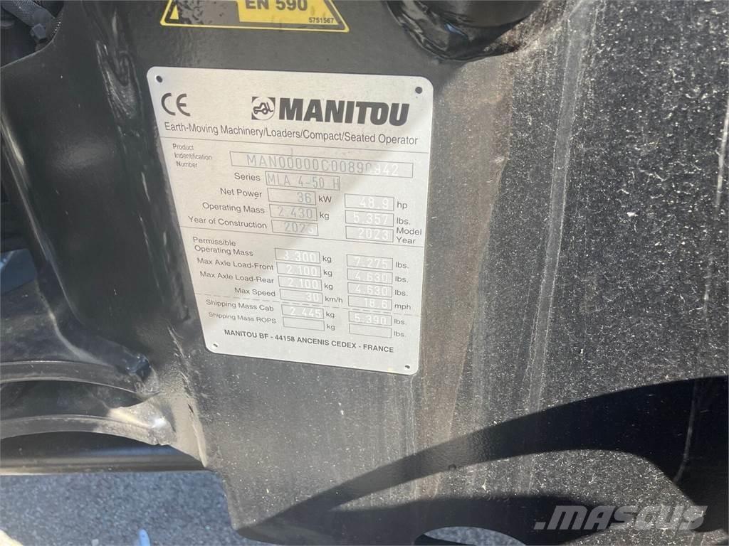 Manitou MLA4-50 Pale frontali e scavatori