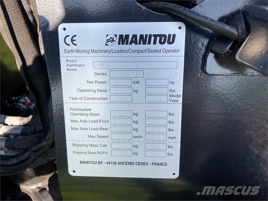 Manitou MLA5-50 Pale frontali e scavatori