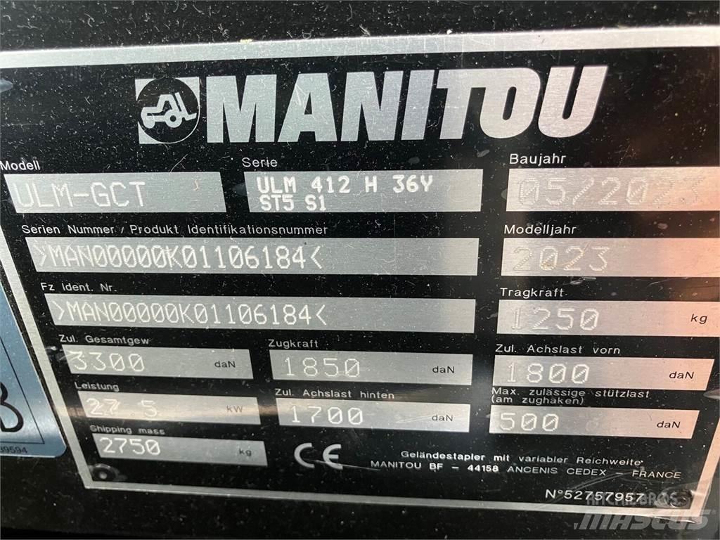 Manitou ULM 412 H Sollevatori telescopici